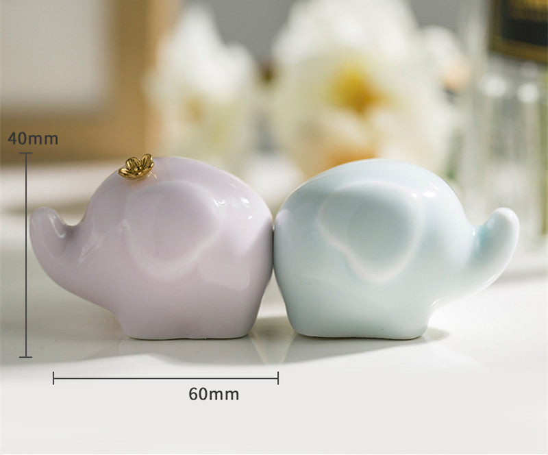 Ceramic elephant gift