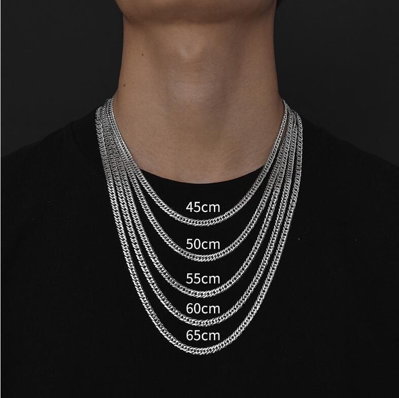 Titanium Steel Necklace For Men That Wont Fade