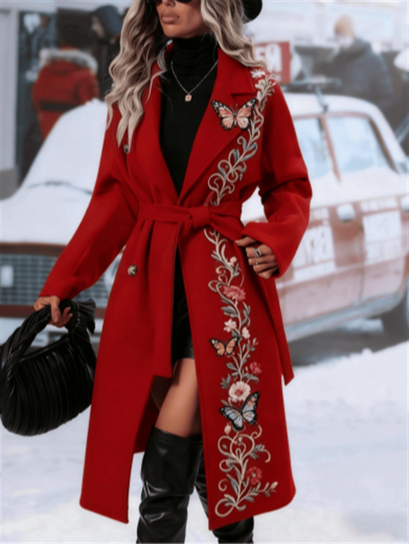 Fashionable Casual Long Coat