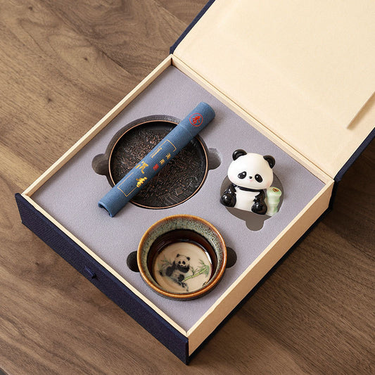 Panda Creative Gift Tea Set Gift Box