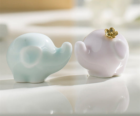 Ceramic elephant gift