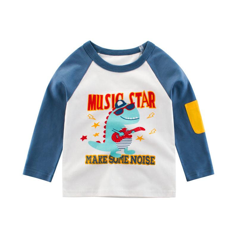 children's clothing wholesale boys autumn long sleeve T-shirt