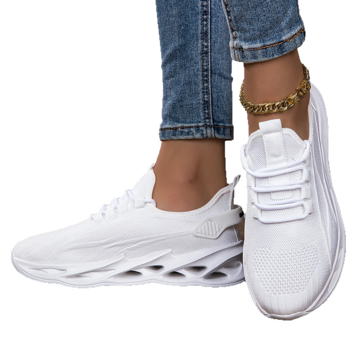 Unisex Mesh Casual Shoes With Soft Soles