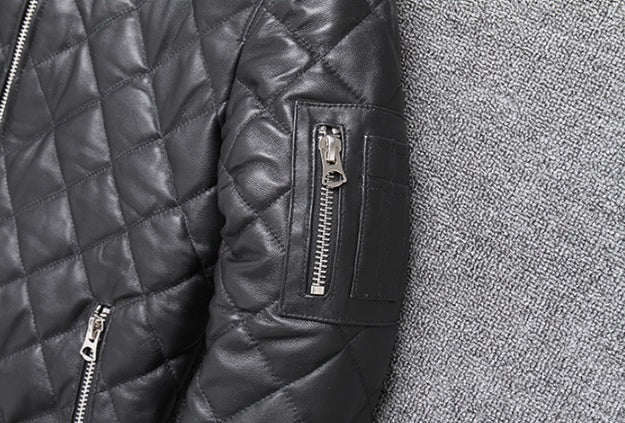 New promotion baseball uniform leather  jacket