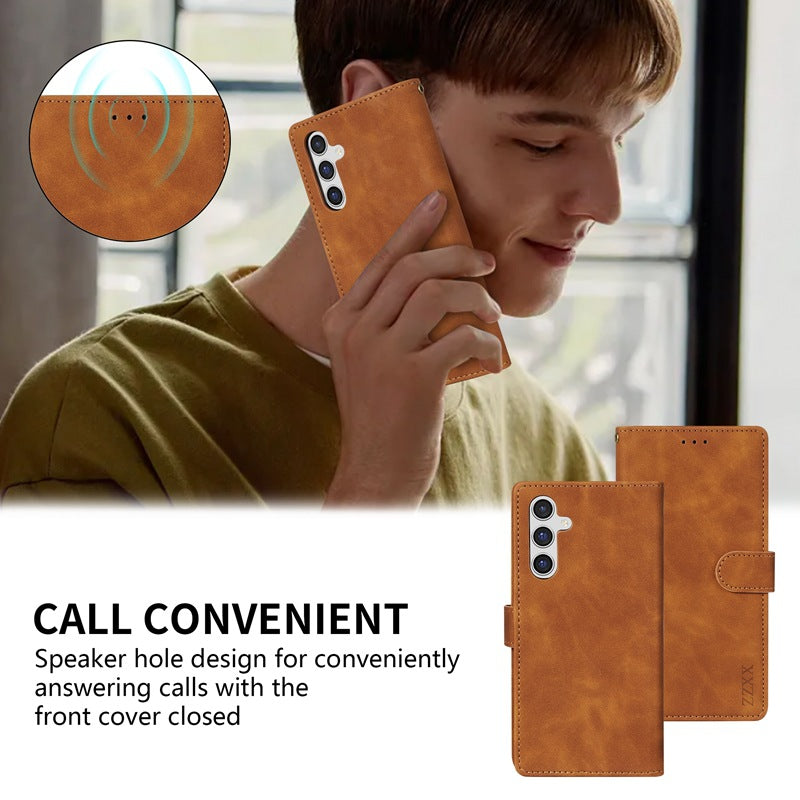 Applicable S24S23 Wallet Card Flip Leather Case Phone Case