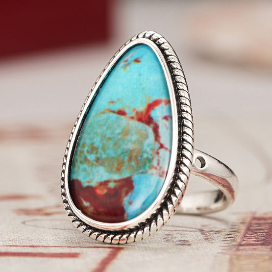 Women's Retro Simple And Exaggerated Ring