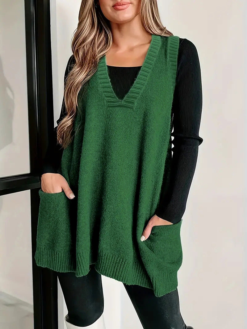 Loose Plus Size Sleeveless Pullover Casual Fashion