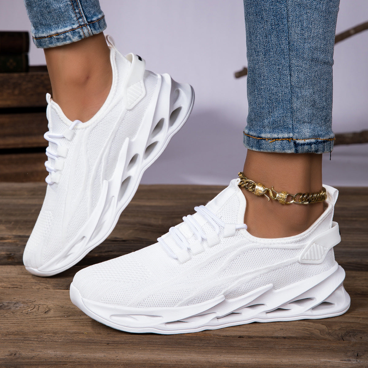 Unisex Mesh Casual Shoes With Soft Soles