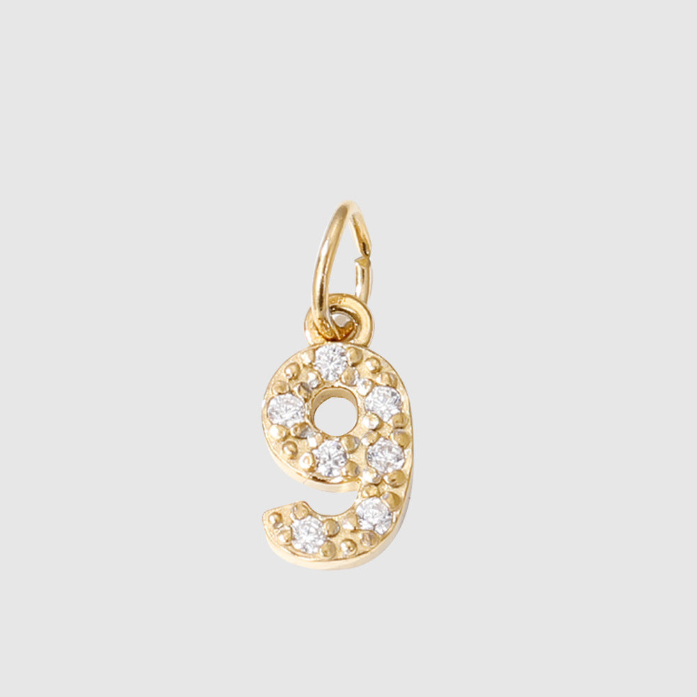 Diamond-encrusted Stainless Steel Jewelry Accessories Pendant