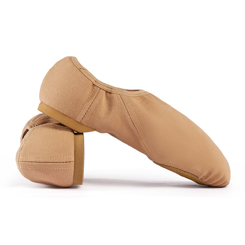 Elastic Fabric Jazz Shoes For Women