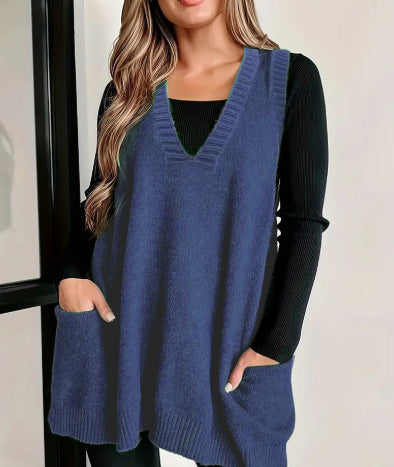 Loose Plus Size Sleeveless Pullover Casual Fashion