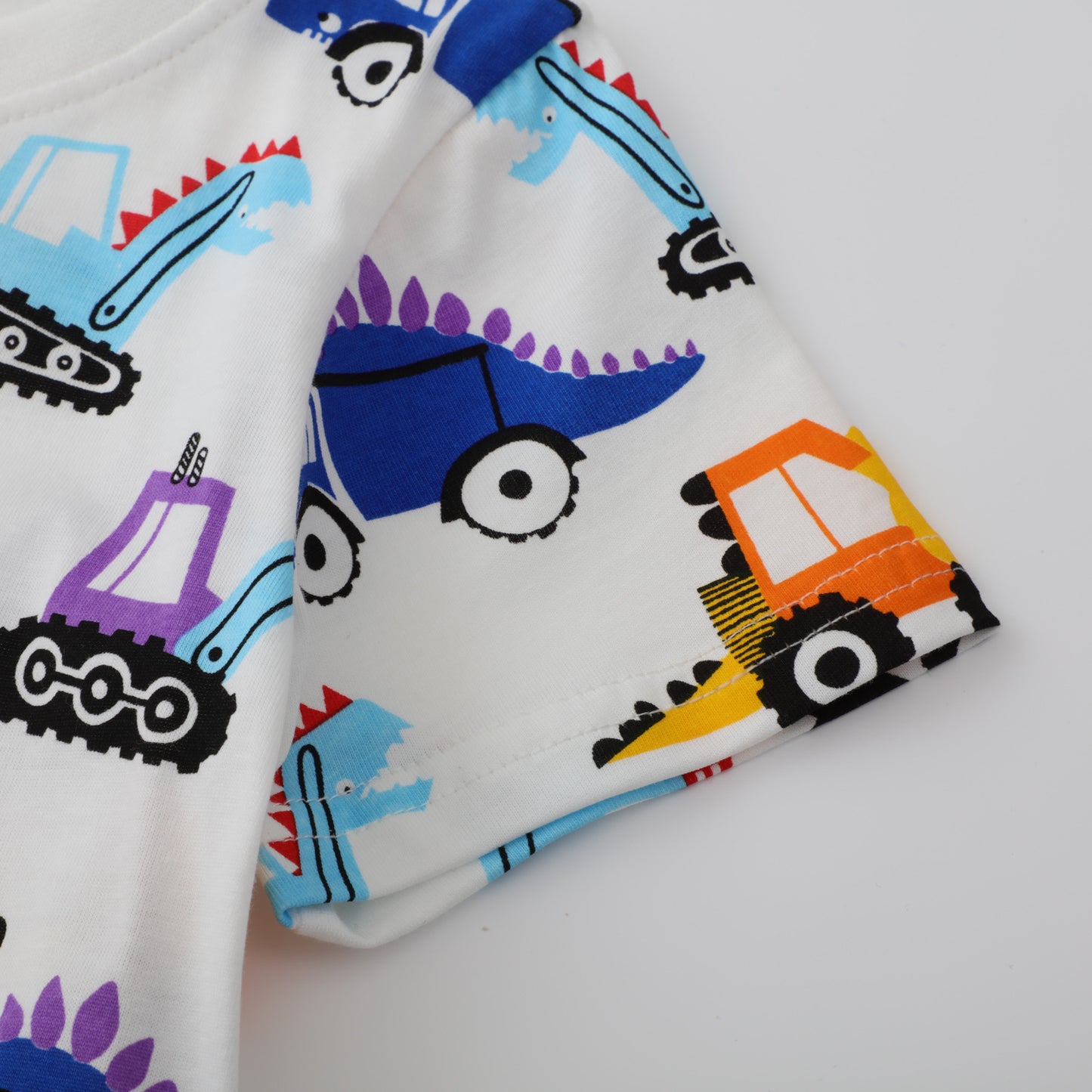 Boys Cute Print Cotton Knit T-Shirt