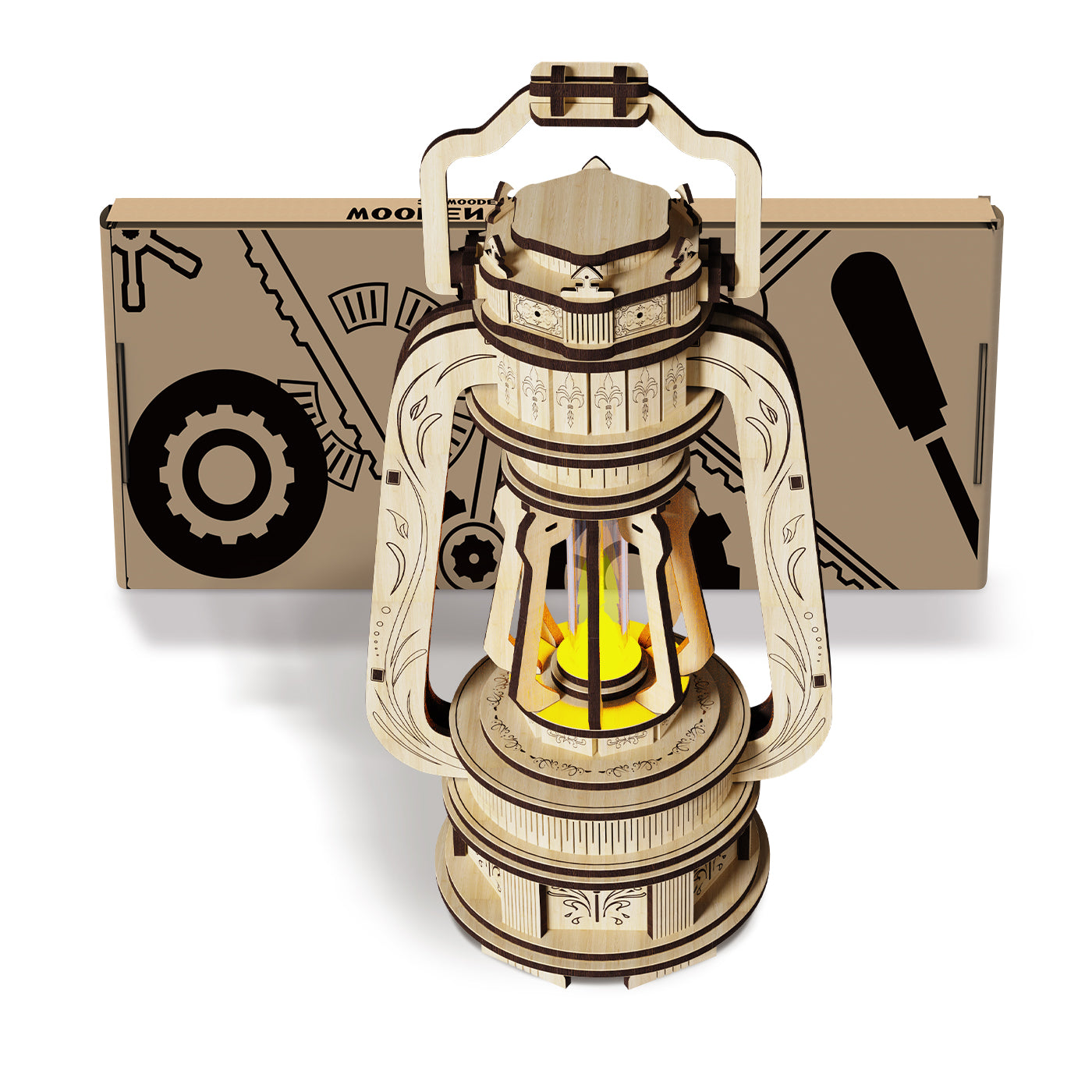 Home Fashion Simple Alisa's Illuminated Lantern Puzzle Toys