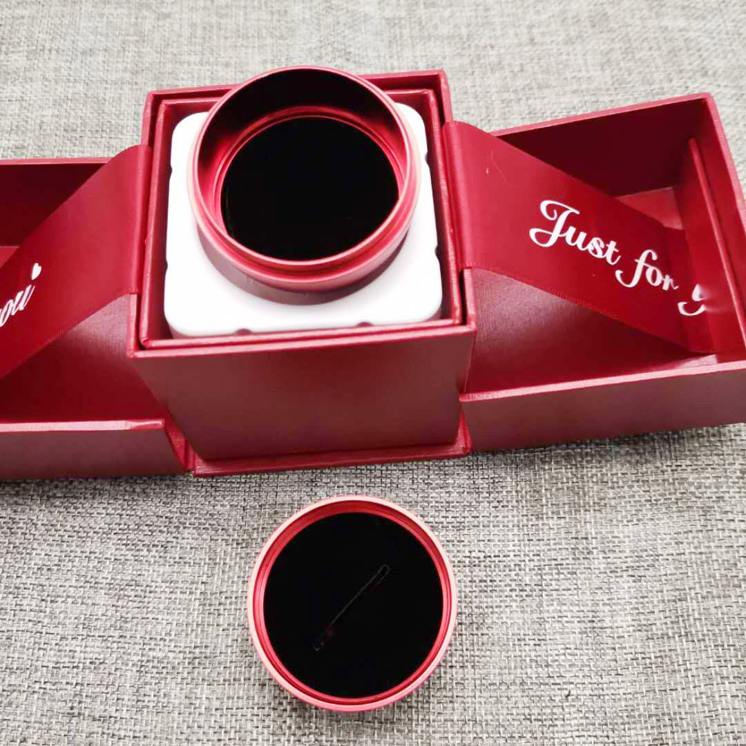 Rose Flower Lifting Gift Box Tanabata Festival Jewelry Painting Lifting Gift Box