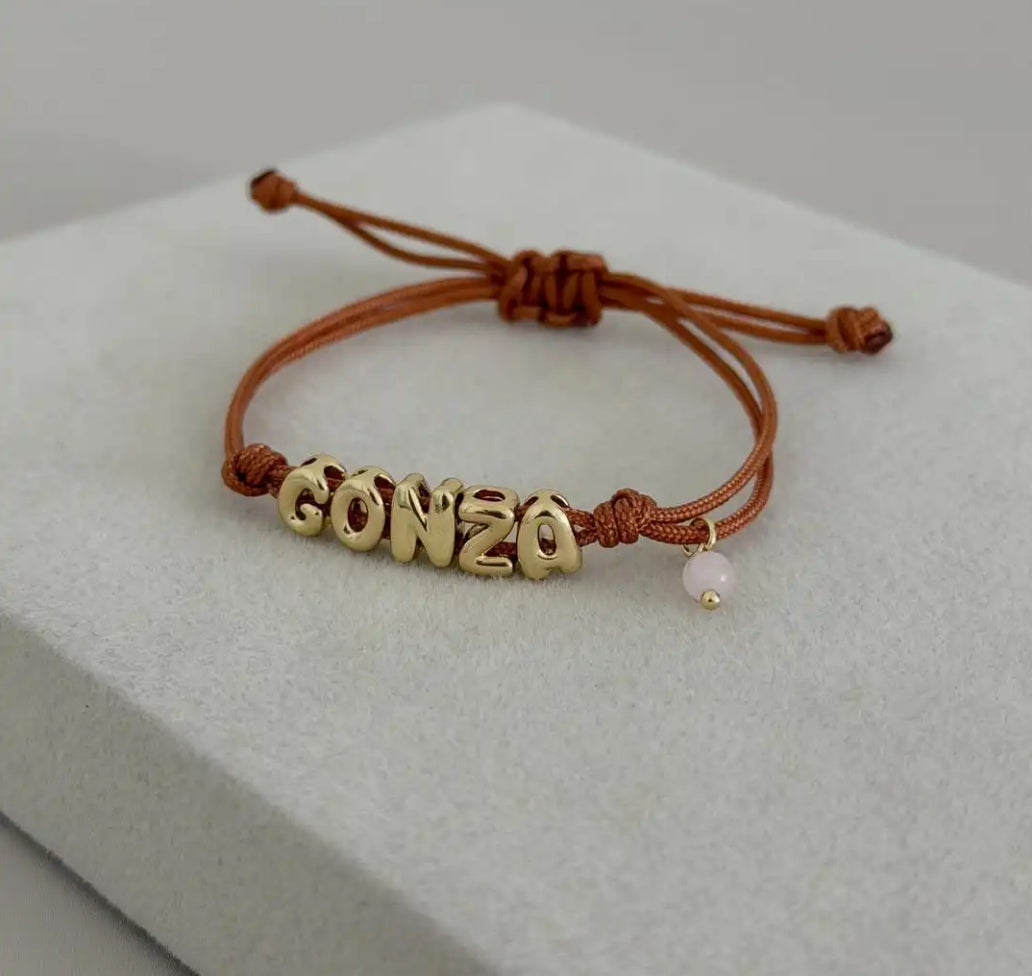 26 Letter Woven Hand Rope Colored Bracelet