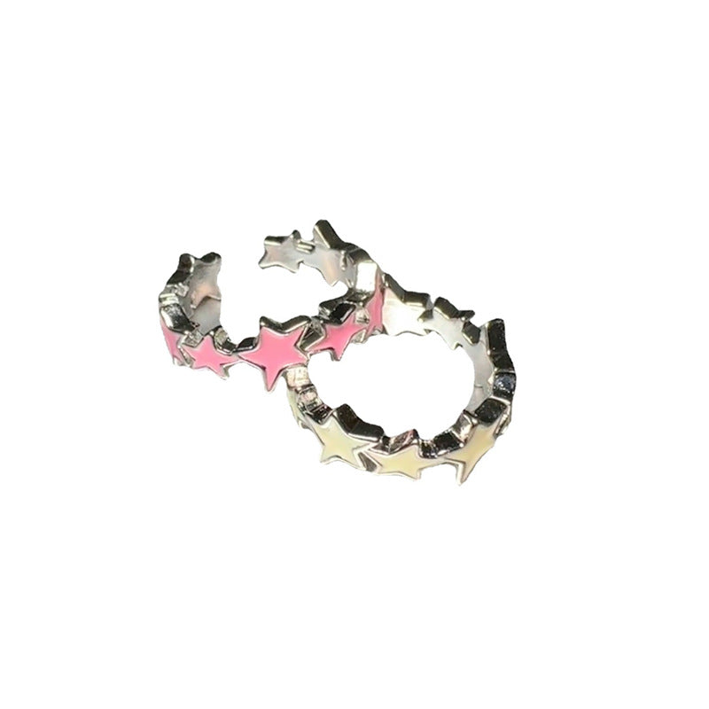 Ultra-sweet Star Ring For Women Delicate Sweet And Cool