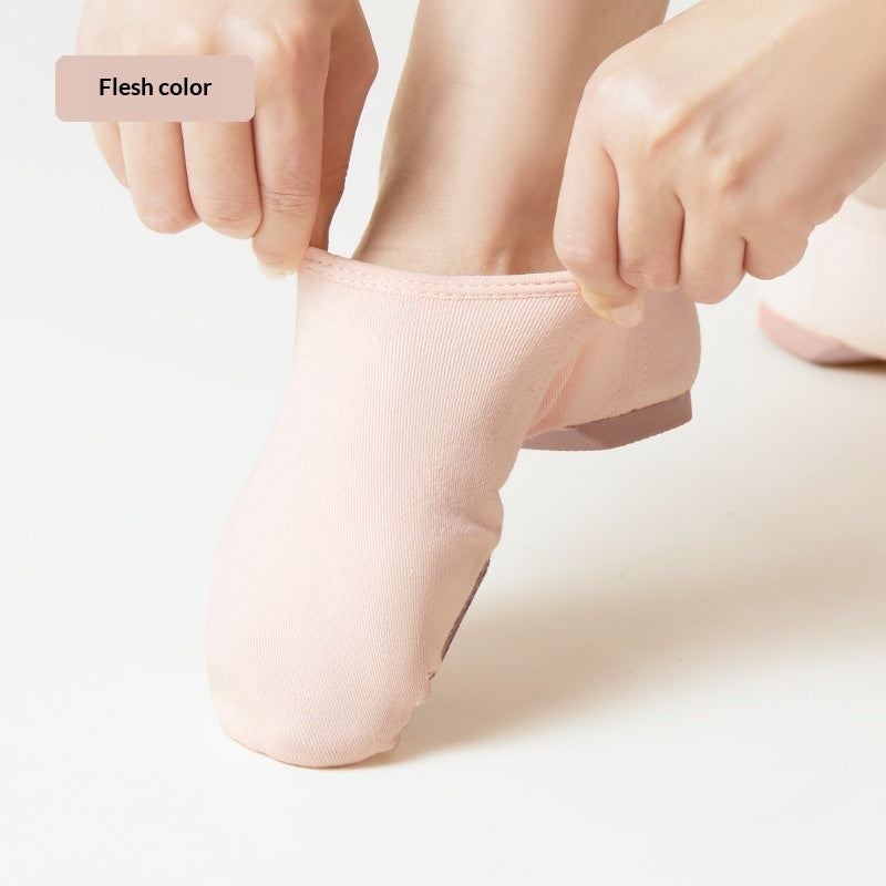 Elastic Fabric Jazz Shoes For Women
