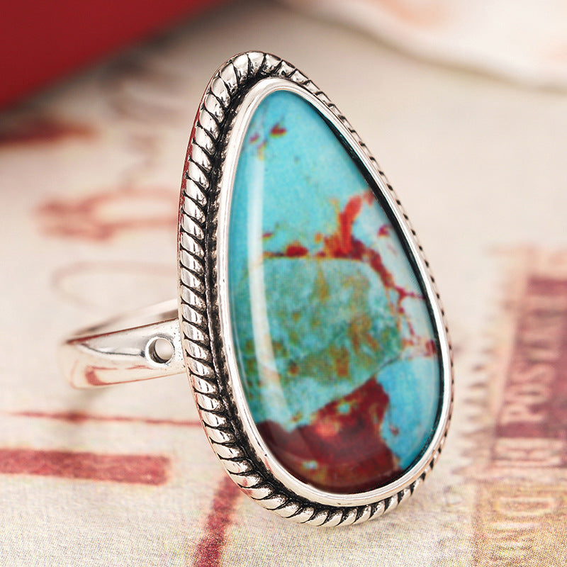 Women's Retro Simple And Exaggerated Ring