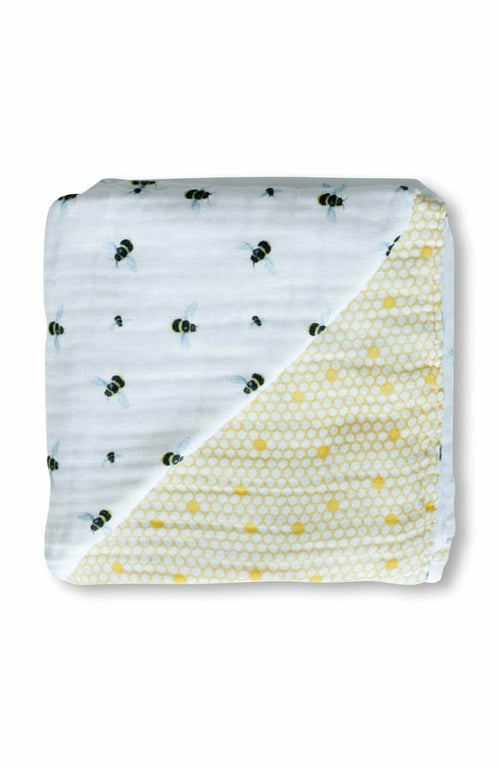 ORGANIC SNUG BLANKET - BEES